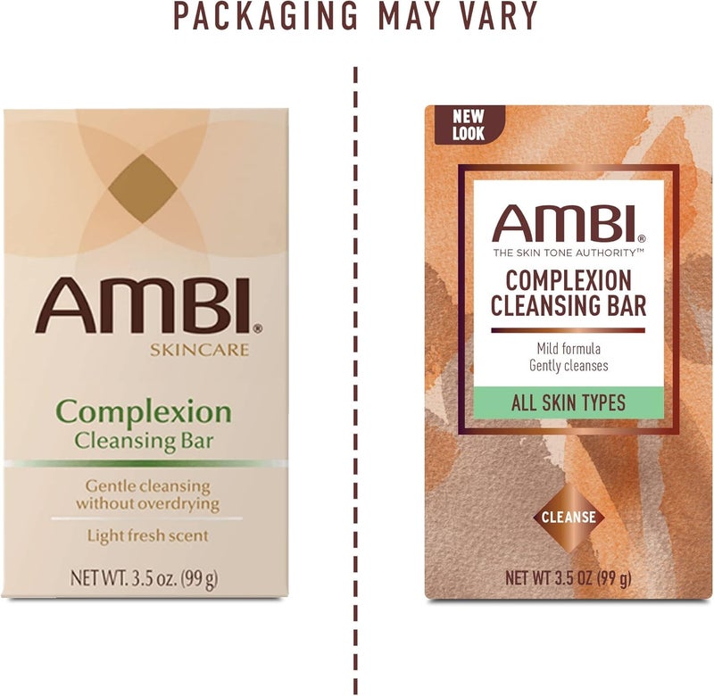 Ambi Complexion Cleansing Bar Soap - 3.5 oz (Pack of 3) for All Skin Types - Image 2