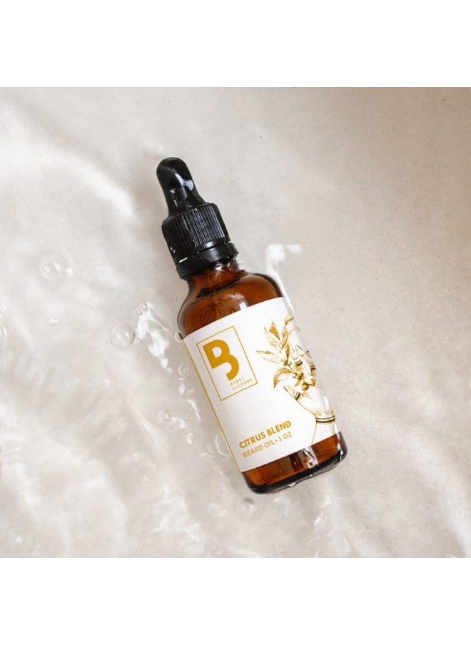 Babel - Abel Alchemy Beard Oil And Conditioner All Natural Organic Grooming Oil For Conditioning Softening And Promoting Growth For Mens Beards And Mustaches (Citrus Blend) - Image 1