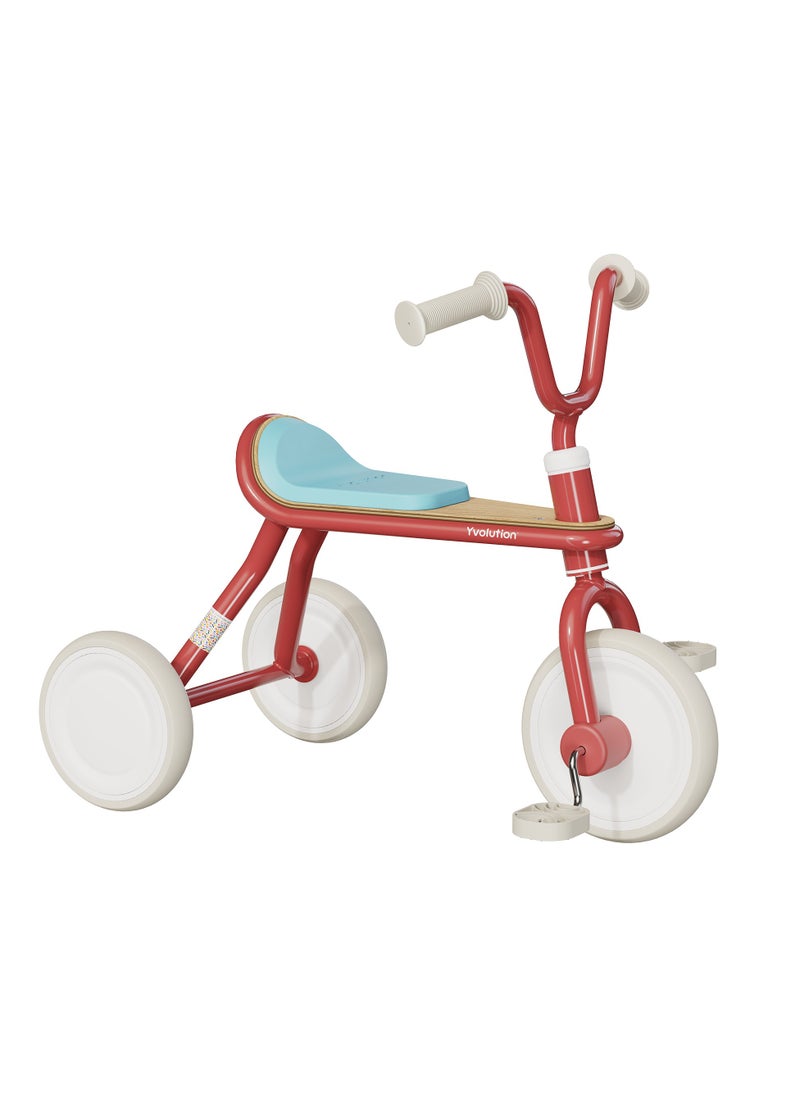 Yvolution Velo Trike Classic Red  - Image 1