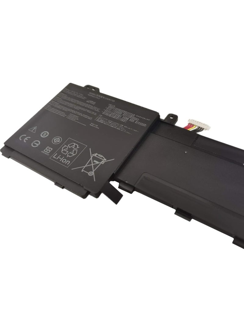 Terabyte C42N1728 Laptop Battery for Pro 15 U5500 UX550GE UX550GEX UX550GD UX550GDX UX580G UX580GD UX580GDX UX580GE UX580GEX UX550GDX-1C UX550GE-BN025T 0B200-02520100 0B200-02520200 15.4V 71Wh - Image 2