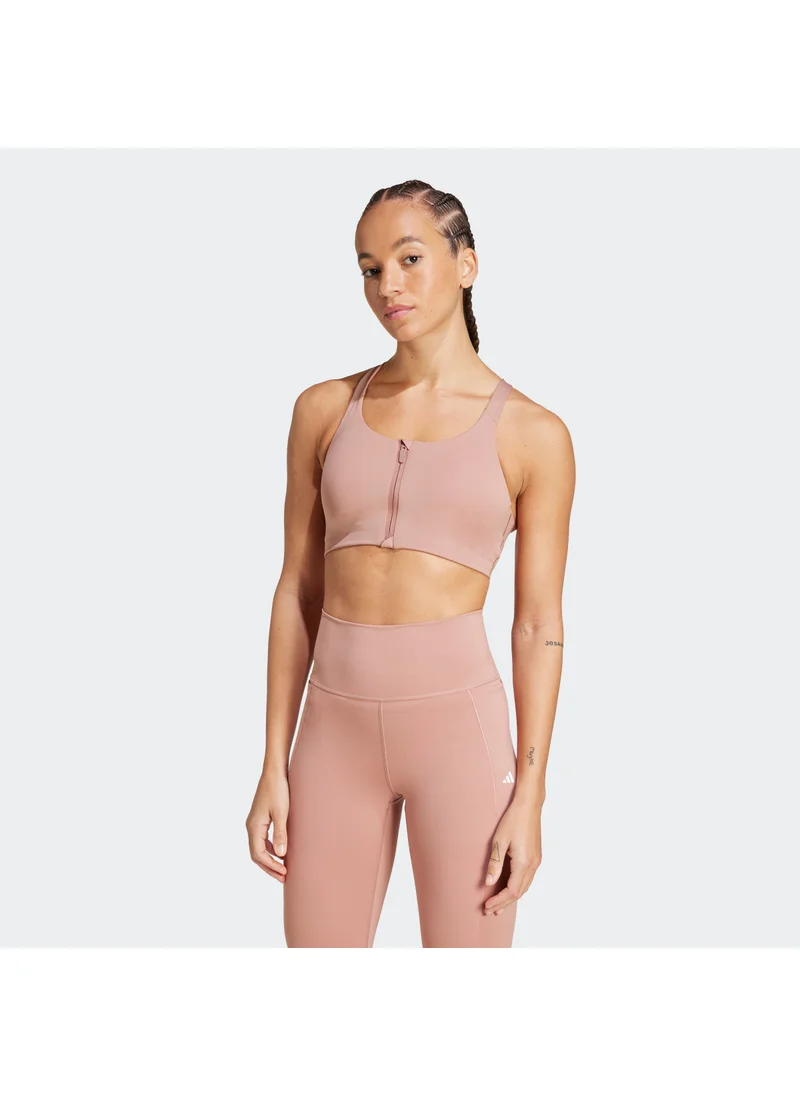 Adidas TLRD Impact Luxe High Support Zip Bra