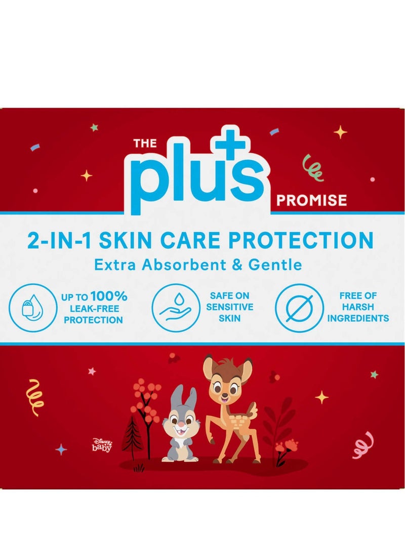 Huggies 116-Piece Little Movers Plus WIth 2 in 1 Skin Protect Limited Edition Baby Diapers Size 6  - Image 3