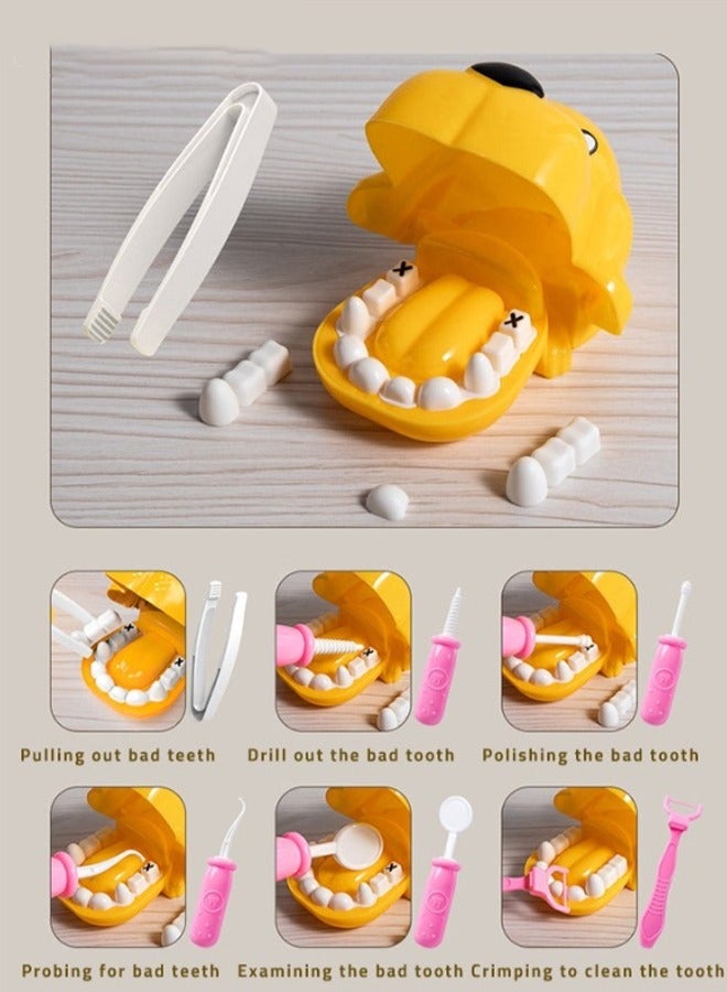 65-Piece Children's Doctor Kit with Functional Stethoscope and Durable Coat Carry Case Educational Pretend Play Medical Set for Boys and Girls Age 3 and Up - Image 3