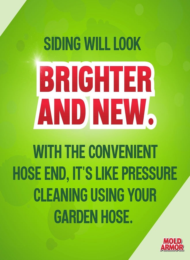 MOLD ARMOR 64 oz. E-Z House Wash - Brick, Concrete, Trim & Siding Cleaner - Image 2