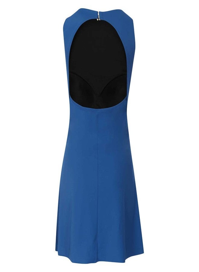 Amante Halter Back Swim Dress Deep Night Small - Image 3