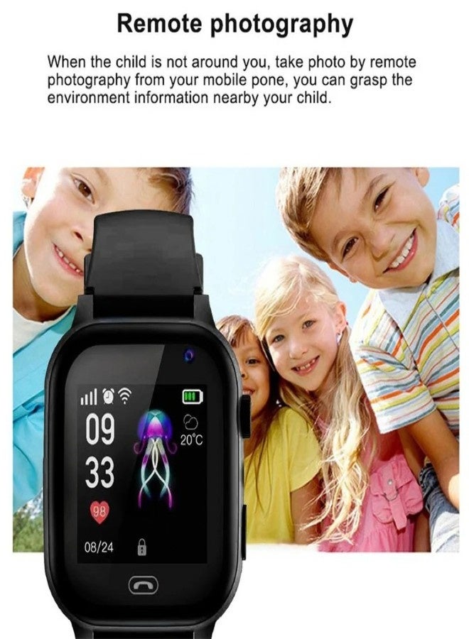 SUKILO Smart Watch for Girls and Boys – GPS Tracker Watch with SIM Support, Camera, Call & Message Control, Fitness Activity Tracker, 1.44” Screen – Compatible with Android & iOS - Image 3