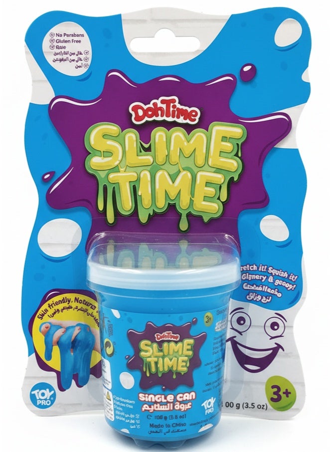 Slime Time Doh Can Blue 100 G
