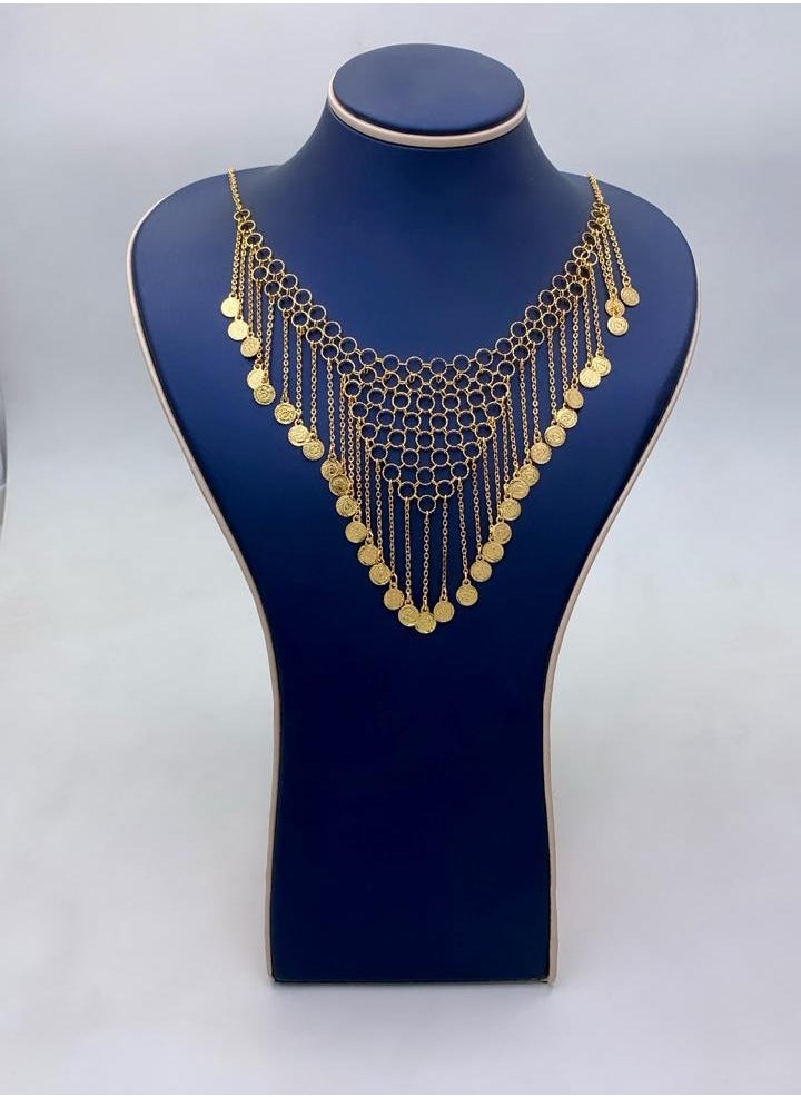 Generic Gold plated alternative choker necklace 