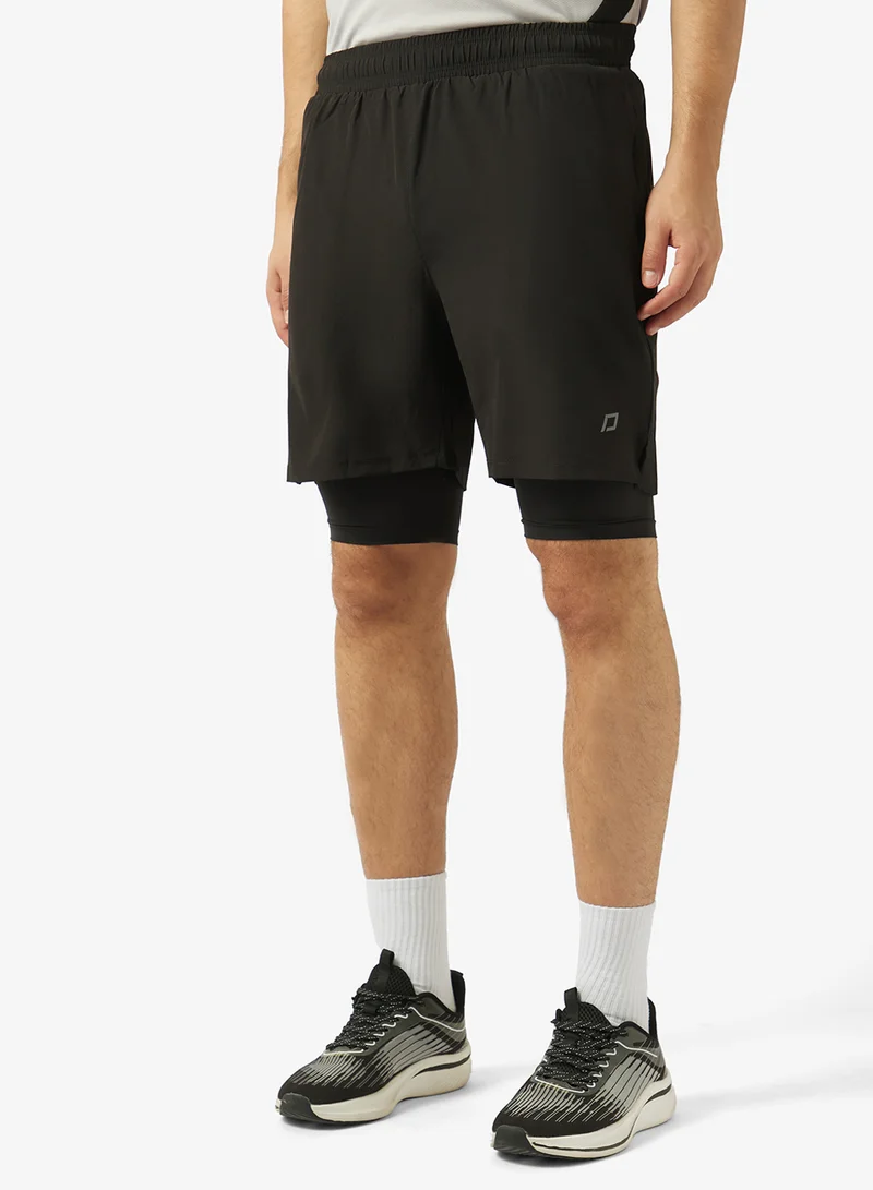 FRWD 2 in 1 shorts wil add some reflective trims at back