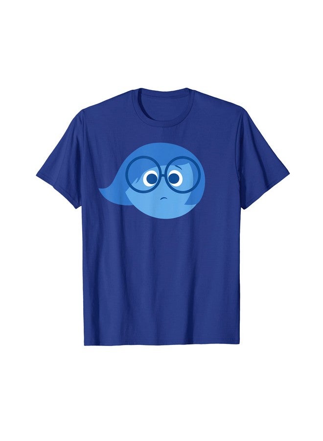 Pixar Disney and Pixar’s Inside Out Sadness Blue T-Shirt 