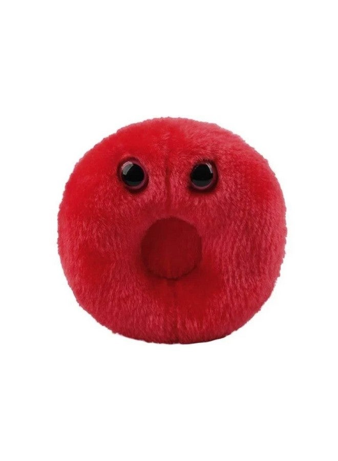 Giant Microbes GIANTmicrobes Red Blood Cell Plush, Blood Cell Plush, Blood Bank, Gifts for Lab Techs, Hematology, Phlebotomy Gifts, Phlebotomist Gift - Image 1
