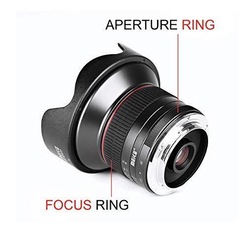 Meike 12mm f2.8 Ultra Wide Angle Fixed Lens with Removeable Hood for Fujifilm Mirrorless Camera with APS-C such as X-T1 X-T2 X-T3 X-T4 X-T20 X-T10 X-T30 X-T100 X-T200 X-Pro2 X-E3 X-Pro3 X-A X-E1 - Image 5