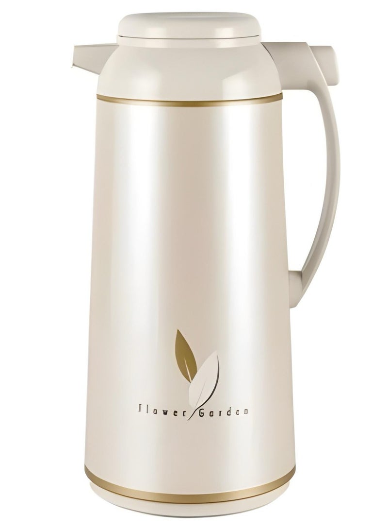 Zojirushi - Abu Fil Japanese Thermos - 1.30 Liters - Beige Color - Image 4