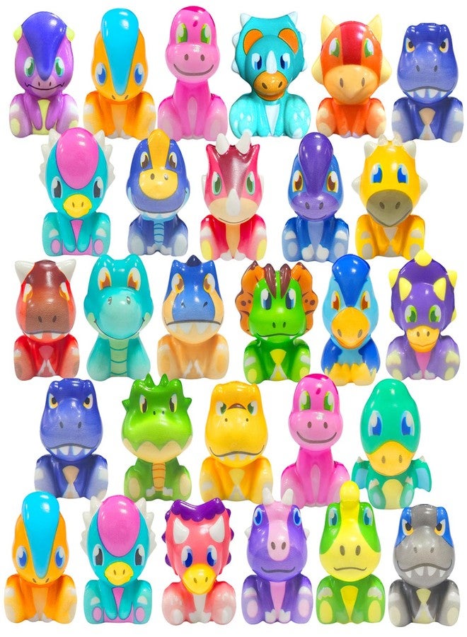Holydeck 24 Pack Prefilled Easter Eggs with Dinosour Squishy Toys Inside Squeeze Toys for Kids Girls Boys Easter Basket Stuffers Egg Fillers Classroom Prizes Party Favors - Image 2