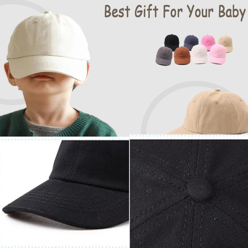 JAMONT PLN Kids Baseball Cap | Adjustable Breathable Cotton Summer Cap with UV Sun Protection for Toddlers | Lightweight Outdoor Hat for Boys - Image 5