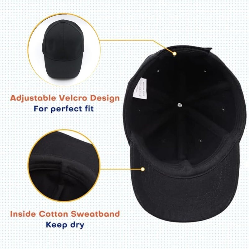 JAMONT PLN Kids Baseball Cap | Adjustable Breathable Cotton Summer Cap with UV Sun Protection for Toddlers | Lightweight Outdoor Hat for Boys - Image 4