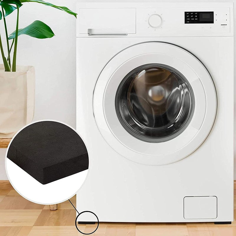 ROARCRAFT RoarCraft Anti Vibration Pads, Washer & Dryer Shock and Noise Cancelling Washing Machine Foot Pads, Washing Machine Stabilizer Support Provent Laundry Shaking Skidding, Washer Vibration Pads (4)  - Image 2