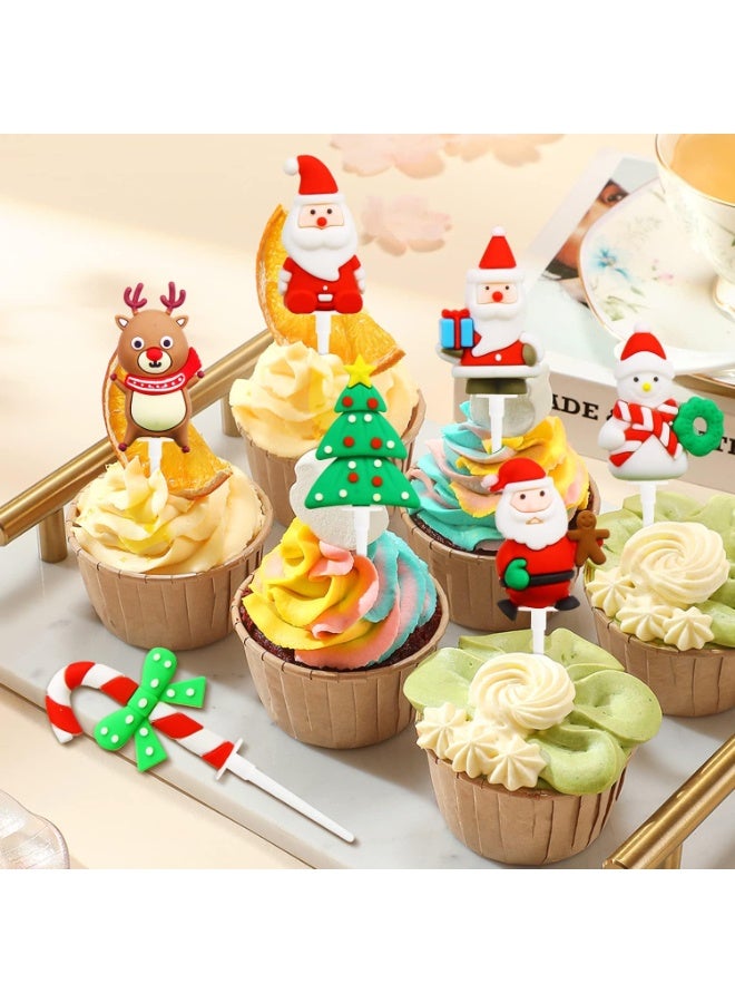 شركة ذي بي زي زينة كعكة عيد الميلاد - زينة العطلات - زينة الكعك - سانتا كلوز، زينة رجل الثلج - زينة شجرة عيد الميلاد - Image 3