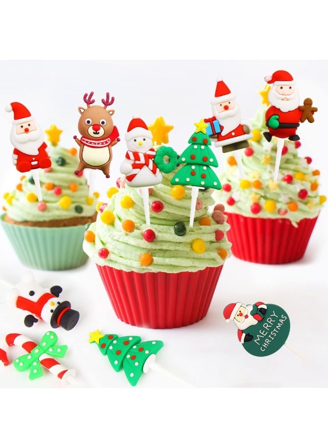 شركة ذي بي زي زينة كعكة عيد الميلاد - زينة العطلات - زينة الكعك - سانتا كلوز، زينة رجل الثلج - زينة شجرة عيد الميلاد - Image 4