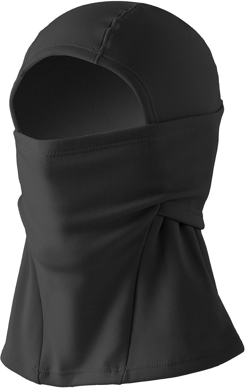 KASTWAVE Balaclava Face Ski Mask, Breathable Design Thermal Face Mask Bandanas, Fleece Winter Face Covering, Neck Warmer Scarf Helmet Hood for Skiing, Snowboarding, Motorcycle, Cycling, Black - Image 1