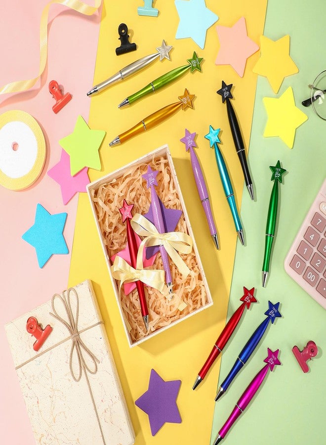 Sayglossy 30 Set Employee Appreciation Gifts You're a Star Ballpoint Pen Self-sticky Notes Inspirational Gifts for Coworkers Staff Office Awards Party Supplies - Image 4