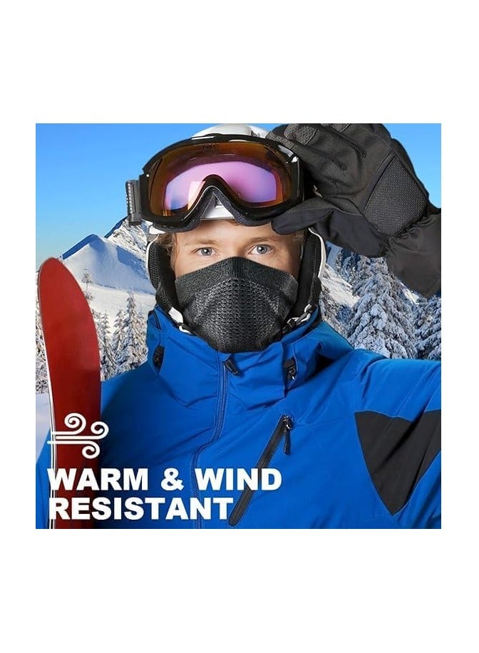 الطقس البارد قناع للتزلج ، في فصل الشتاء الرقبة الاحترار مجموعة / بالاكلافا ( 1 قطعة ) - التزلج / التزلج على الجليد / الرياضات الشتوية في الهواء الطلق قناع مصدات الرياح - Image 4