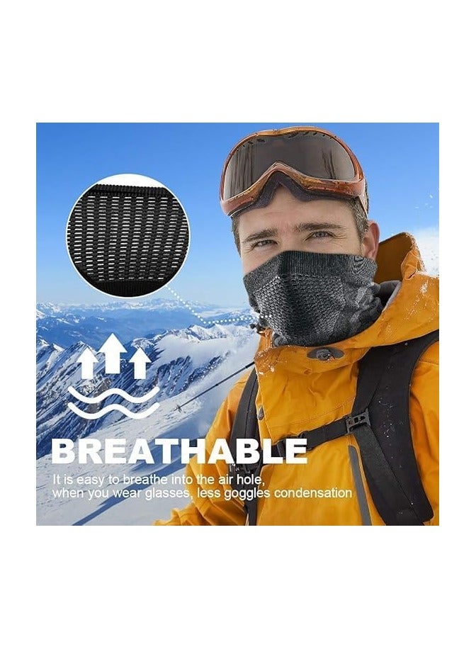 الطقس البارد قناع للتزلج ، في فصل الشتاء الرقبة الاحترار مجموعة / بالاكلافا ( 1 قطعة ) - التزلج / التزلج على الجليد / الرياضات الشتوية في الهواء الطلق قناع مصدات الرياح - Image 5