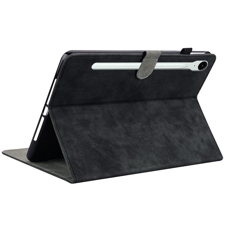 erorex For Samsung Galaxy Tab S11 Tiger Pattern Flip Leather Tablet Case(Black) - Image 3