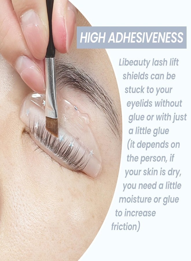 Libeauty Premium Lash Lift Rods, Eyelash Lift Shields 7 Sizes, Reusable Silicone Pads for Eyelash Curling & Lifting, C-Curl White Cat Shape - Image 2