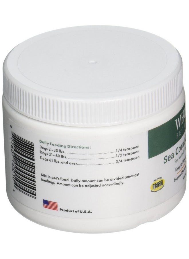 Wholistic Pet Organics Wholistic Pet Organics Sea Coral: Organic Sea Coral Calcium Dog Supplement - Natural Source of Calcium for Dogs Teeth and Bone Health - Natural Marine Coral Calcium Vitamins for Dogs  - Image 4
