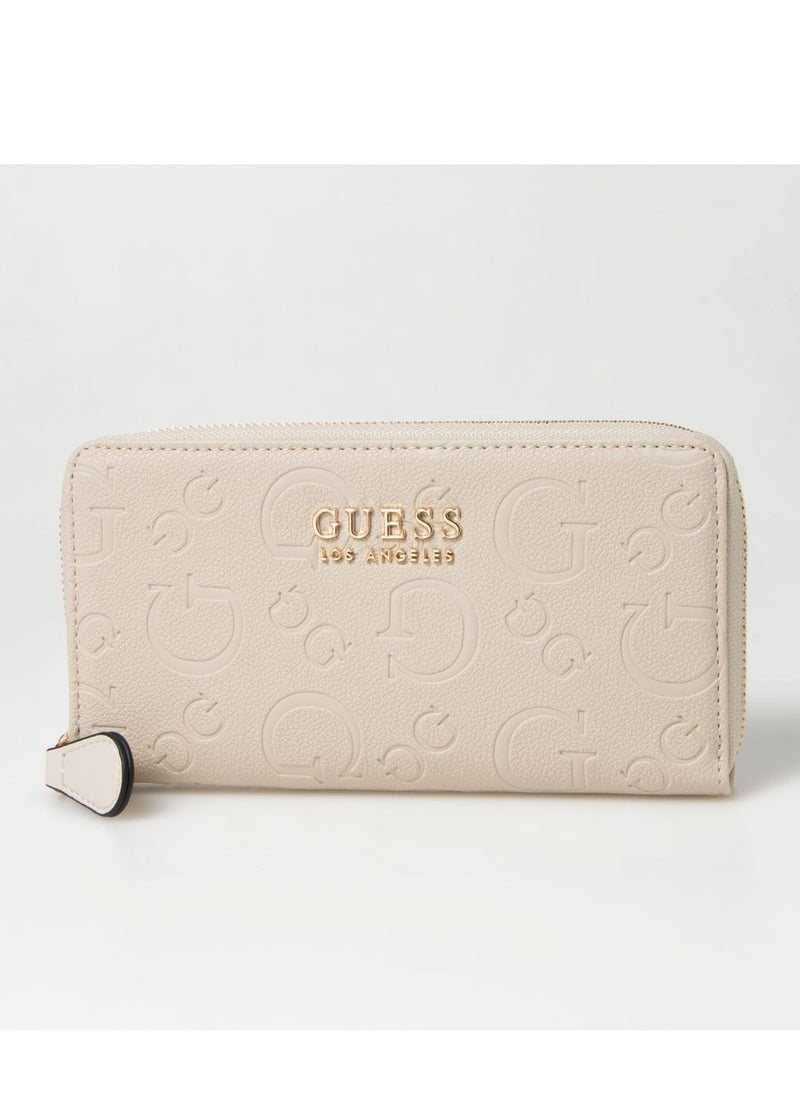GUESS - Guess Women's Vikky Zip Around - White - Image 1