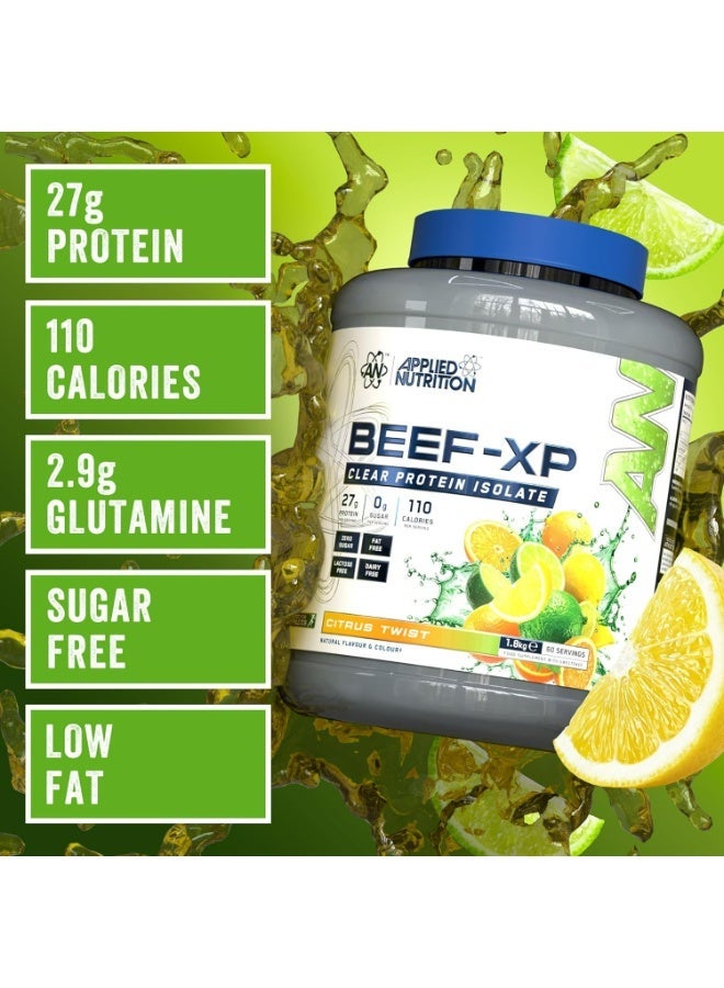 أبلايد نيوتريشن بروتين لحم بقري محلل صافٍ - بنكهة الحمضيات - (1.8 كجم) - Image 4