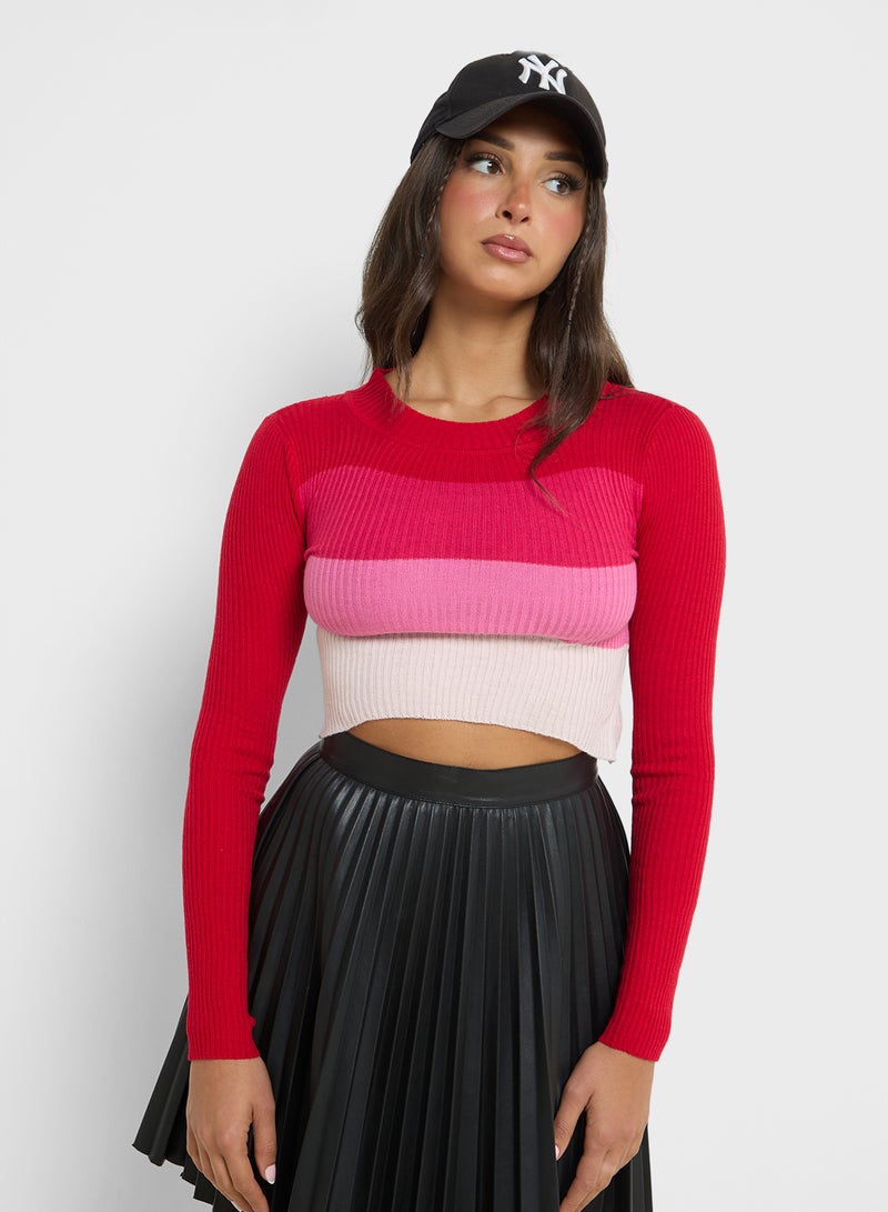 Ginger Colorblock Sweater  - Image 1
