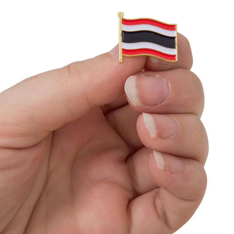 Desert Cactus Thailand Lapel Pin Country Enamel Made of Metal Souvenir Hat Men Women Patriotic (Waving Flag Pin) - Image 4