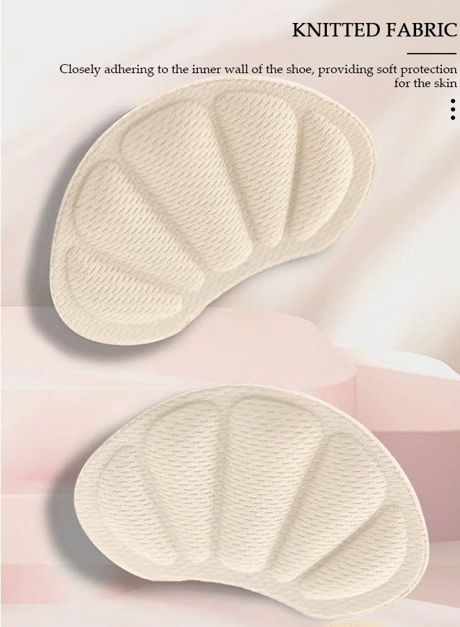 DUNISO Back of Heel Cushion Inserts, 6 Pieces Grips Pads for Boots, Loose Shoes Too Big, Shoe Pad Foot Sports Adjustable Anti-wear Feet Inserts Insoles Patch Protector - Image 5