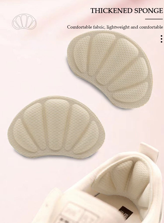 DUNISO Back of Heel Cushion Inserts, 6 Pieces Grips Pads for Boots, Loose Shoes Too Big, Shoe Pad Foot Sports Adjustable Anti-wear Feet Inserts Insoles Patch Protector - Image 3