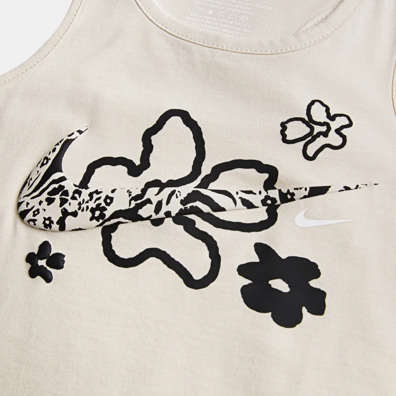 Nike Kids' Wild Flower Tank Top and Bike Shorts Set