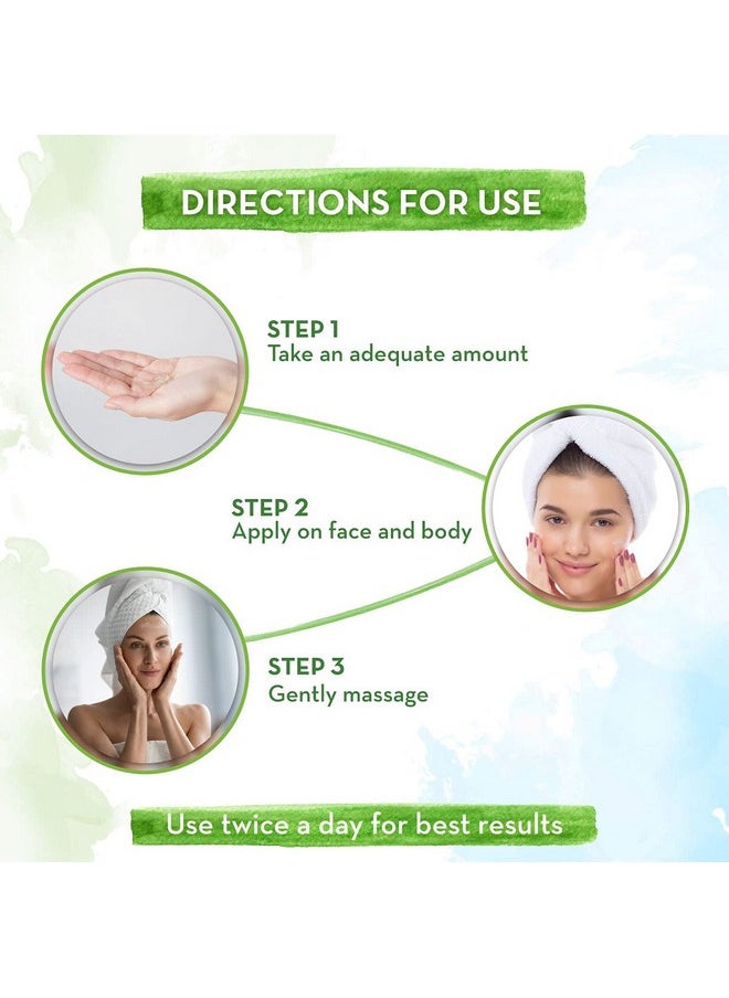 Mamaearth - Vitamin C Ultra Light Gel Oil-Free Moisturizer For Face, Body And Hands; With Vitamin C & Aloe Vera Water For Glowing Hydration - 200 Ml - Image 1