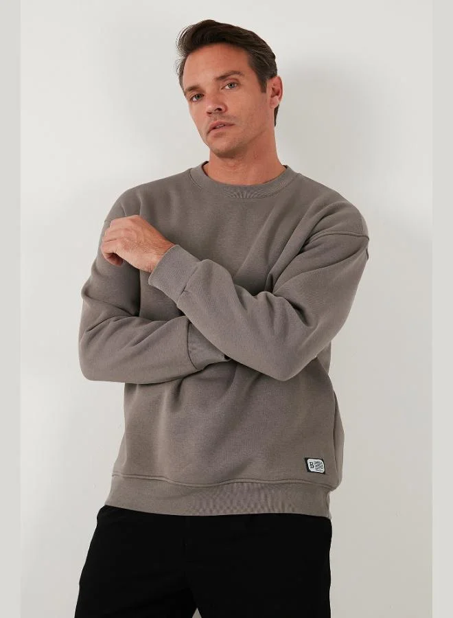 Buratti  Buratti Regular Fit Crew Neck Fleece Lined 2-Pack Men's Sweatshirt 5905255S2 for Men | Best Price UAE