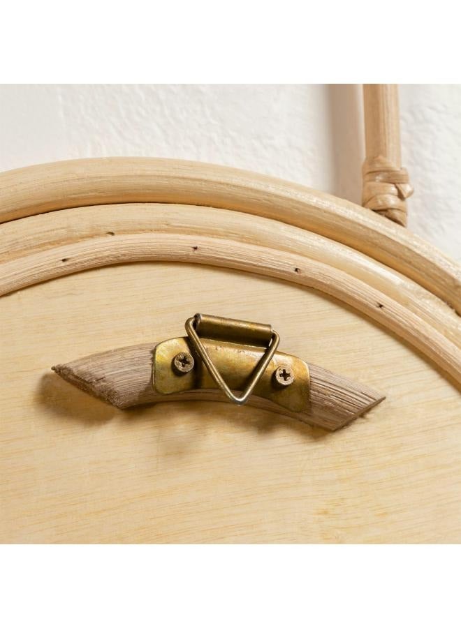 لوفت مايف، مرآة دائرية، 62×62×3، خشب، بلوط AA5087FN46. - Image 4