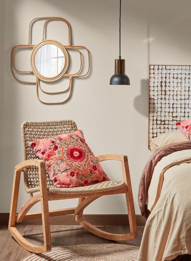 لوفت مايف، مرآة دائرية، 62×62×3، خشب، بلوط AA5087FN46. - Image 1