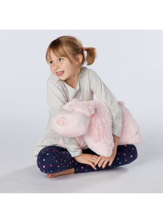 Pillow Pets Originals, Wiggly Pig, 18" Stuffed Animal Plush Toy , White - Image 4