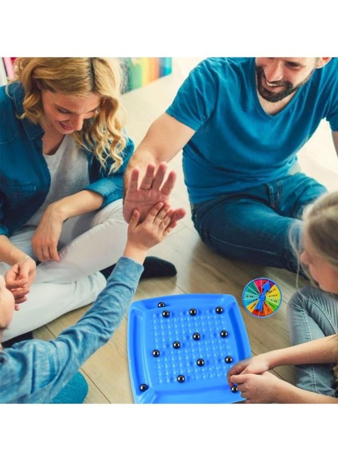 لعبة الشطرنج المغناطيسية القتالية – لوحة استراتيجية عائلية مكونة من 20 قطعة - Image 2