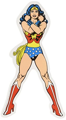 C&D Visionary CD Visionary DC Comics Original Wonder Woman Standing Sticker Multicolored 2 - Image 1