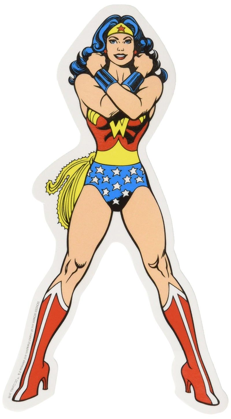 C&D Visionary CD Visionary DC Comics Original Wonder Woman Standing Sticker Multicolored 2 - Image 3