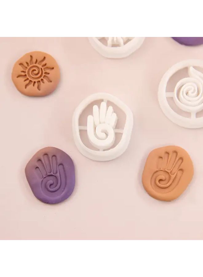 Spiral Symbol Polymer Clay Cutters For Handmade Jewelry Making - Image 5
