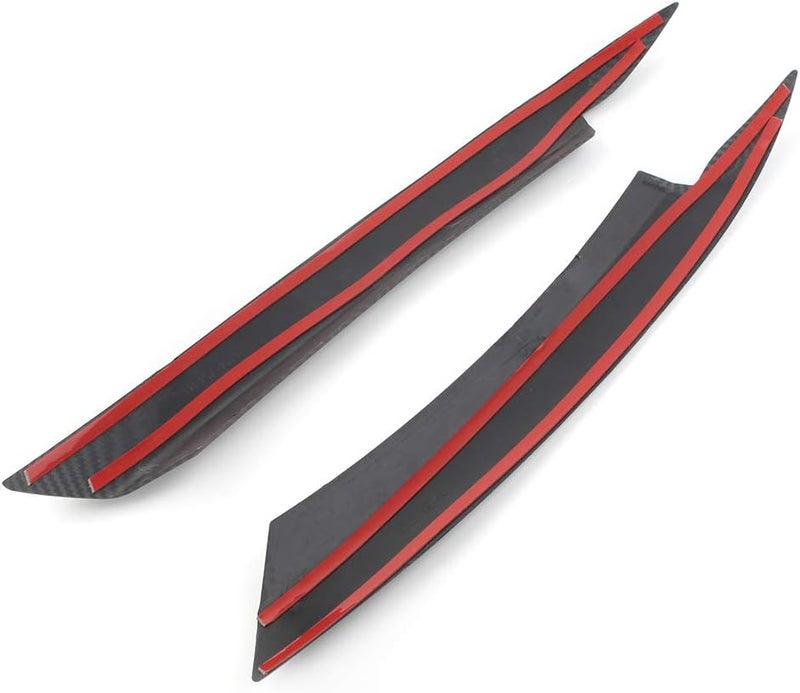 DEMULAX Carbon Fiber Headlight Eyebrow Trim for VW Passat B7 - Image 5