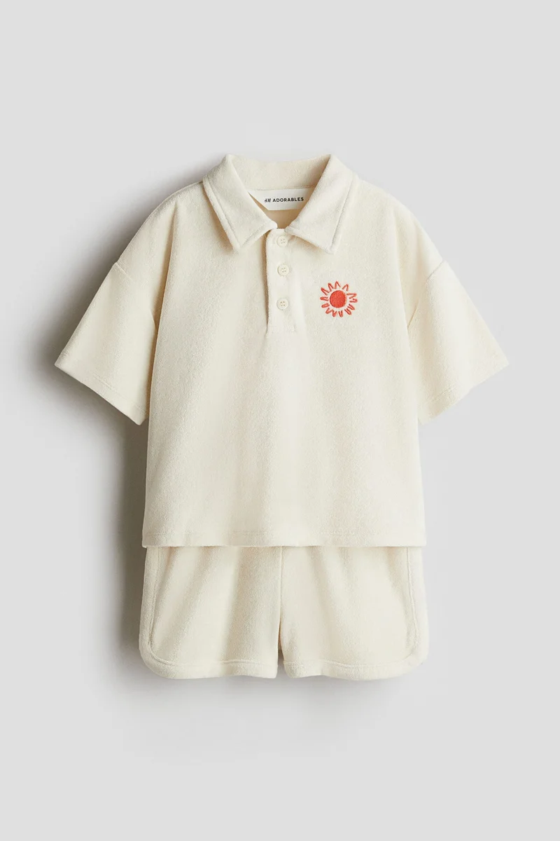 H&M 2-piece terry set