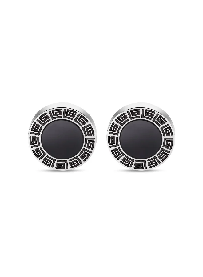 Guy Laroche Alain Silver Cufflink for Men