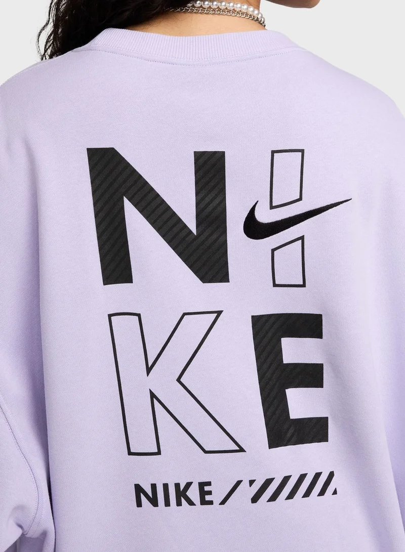 Nike Nsw Fleece Oversized Sweatshirts